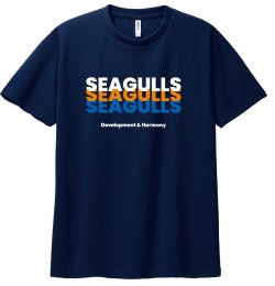 画像1: SEAGULLS Tシャツ（ネイビー）
