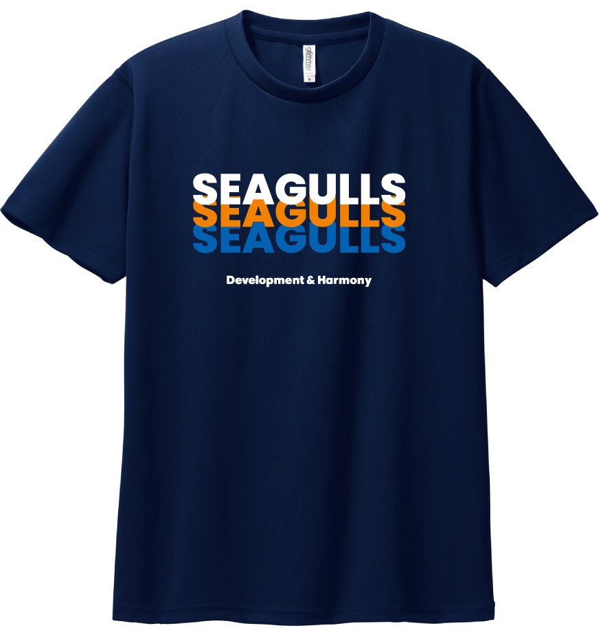 SEAGULLS Tシャツ（ネイビー）