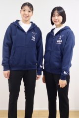 画像: 岡山シーガルズ×JOHNBULL パーカー