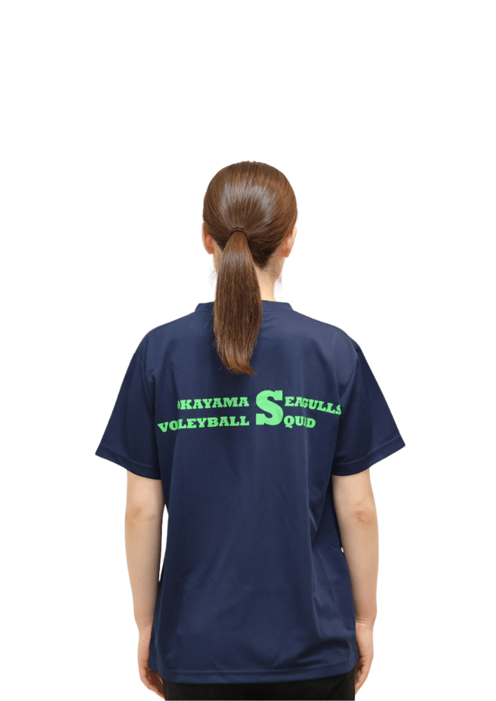 画像2: SEAGULLS×JOHNBULL Tシャツ（ネイビー×グリーン）